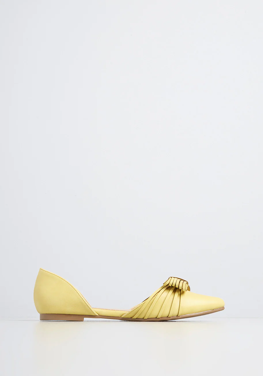 Strappy Makes Me Happy d'Orsay Flat - Olabens