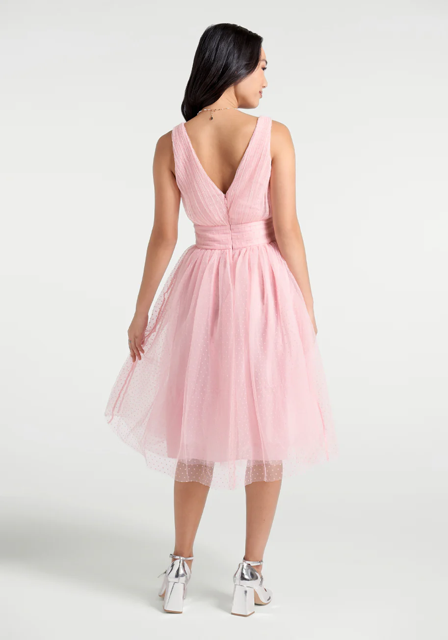 Romantic Memories Fit And Flare Dress - Olabens