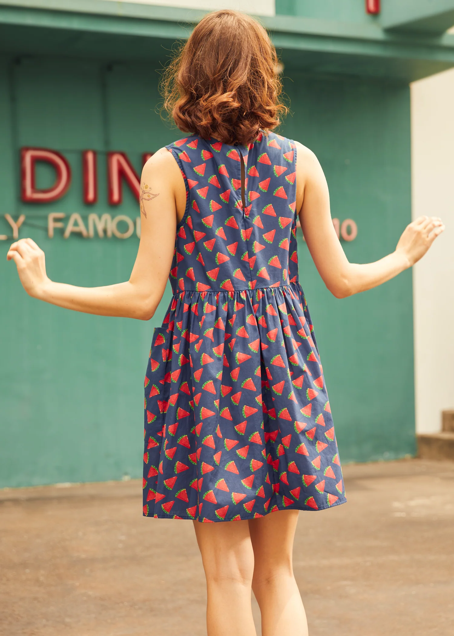 Gathering Wild Flowers Dress - Olabens