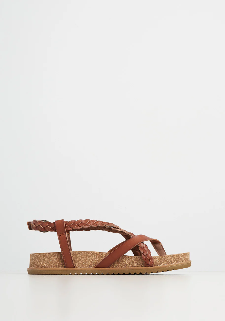Casually Crossed Sandal - Olabens