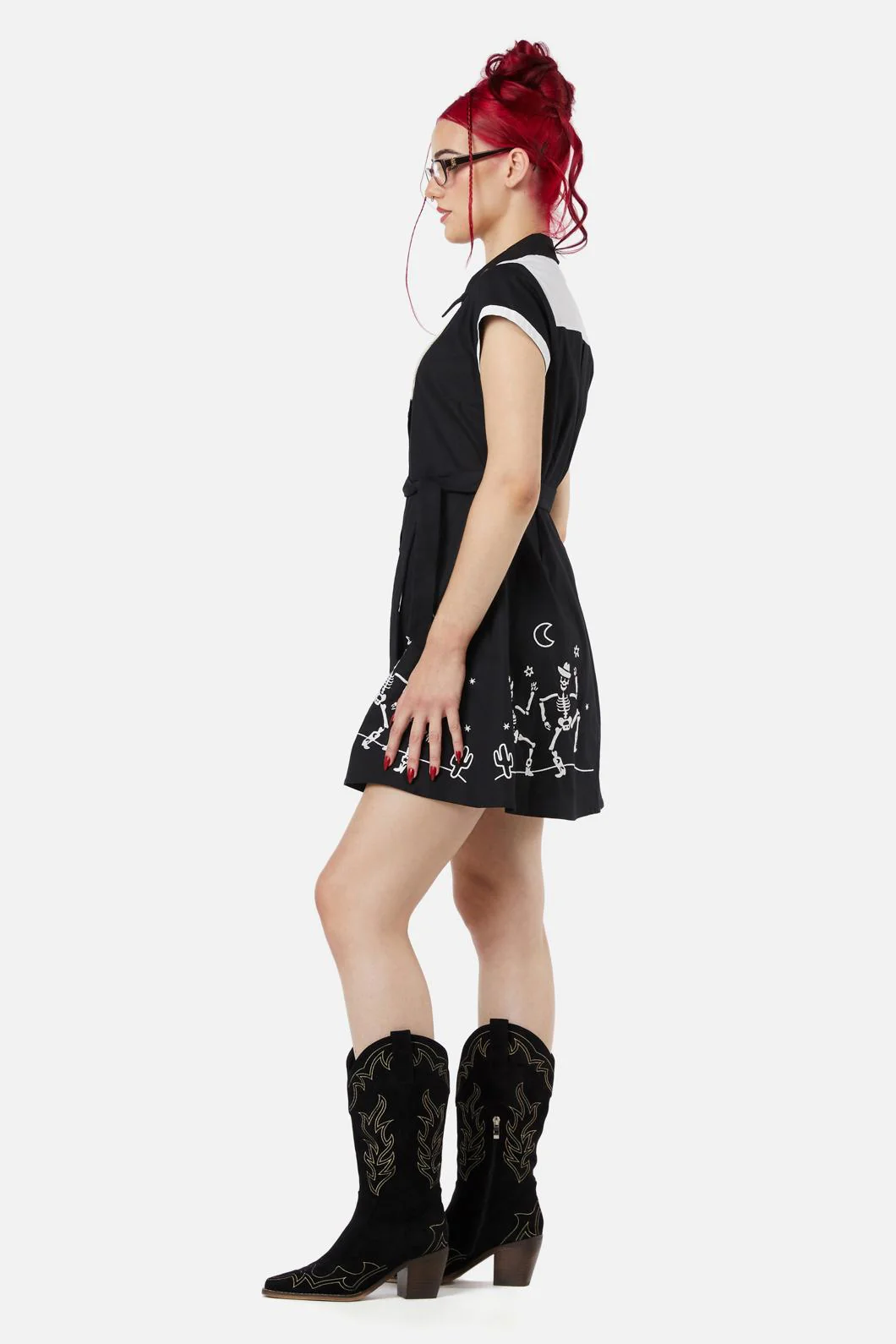Skelly Skater Dress - Olabens