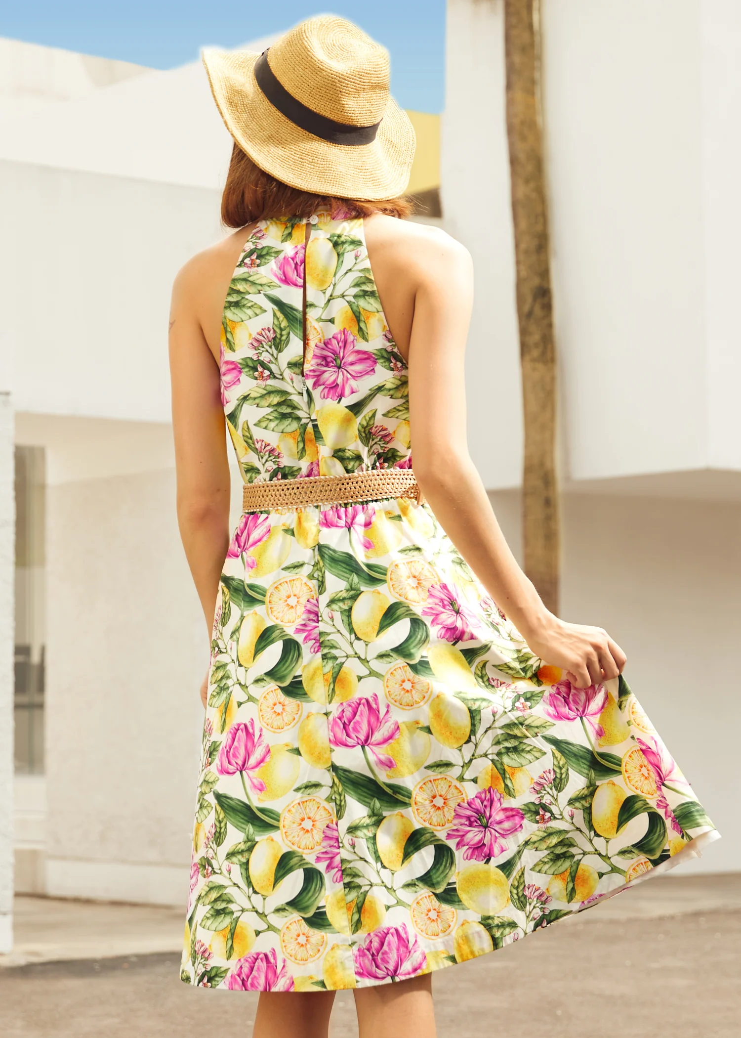 The Citrus Grove Getaway Dress - Olabens