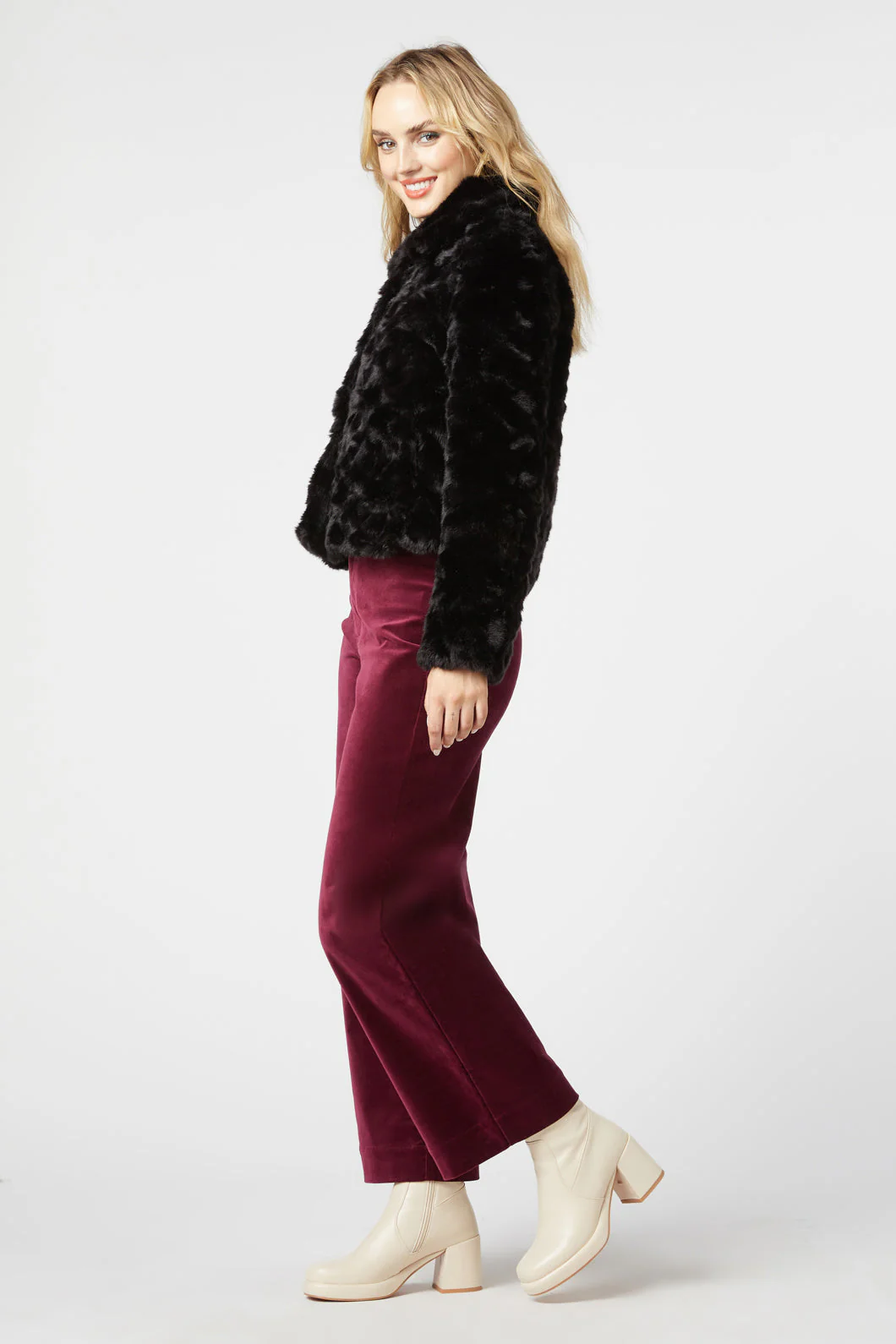 Penelope Fur Jacket - Olabens