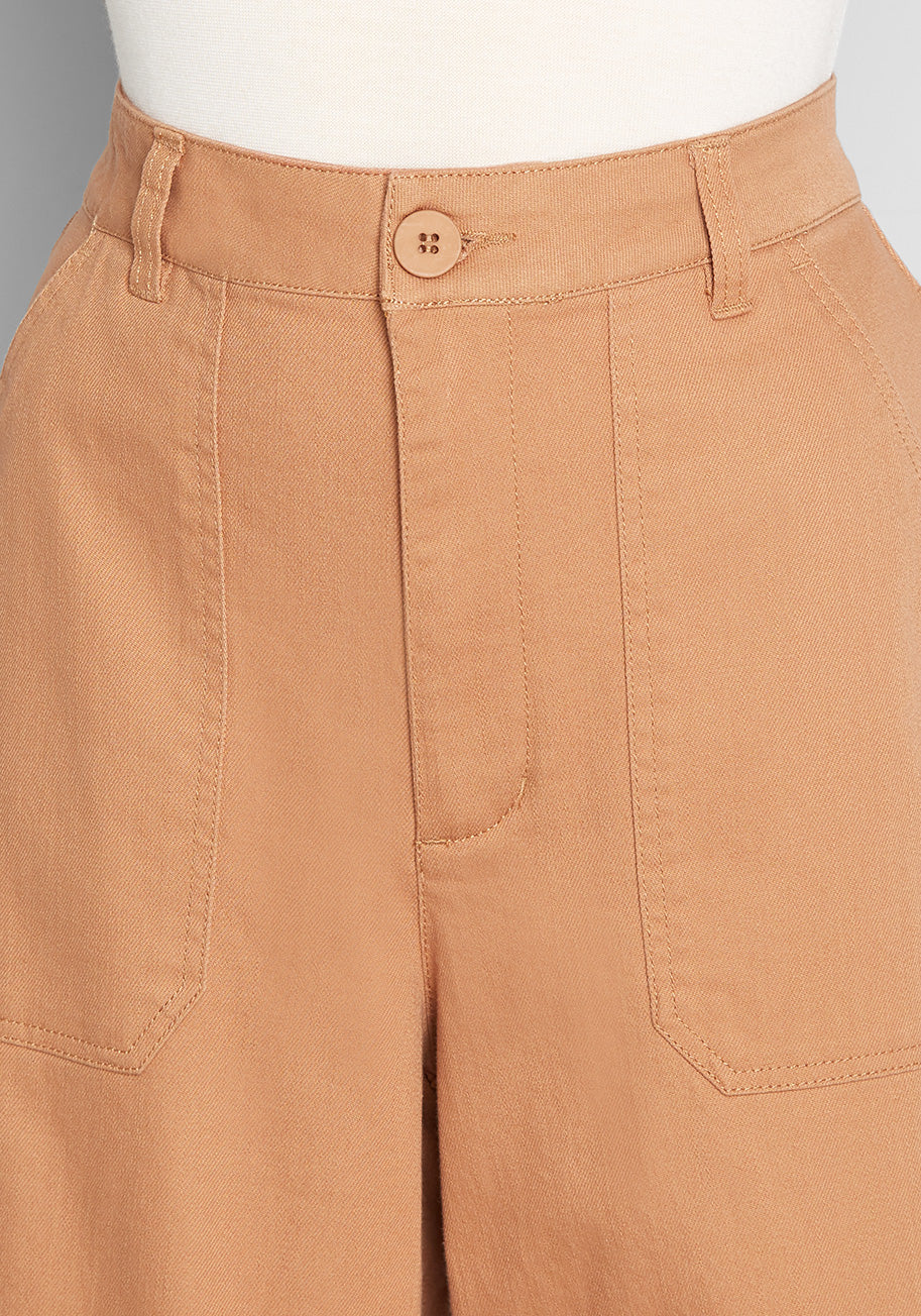 Trusting My Instincts Wide-Leg Pants - Olabens