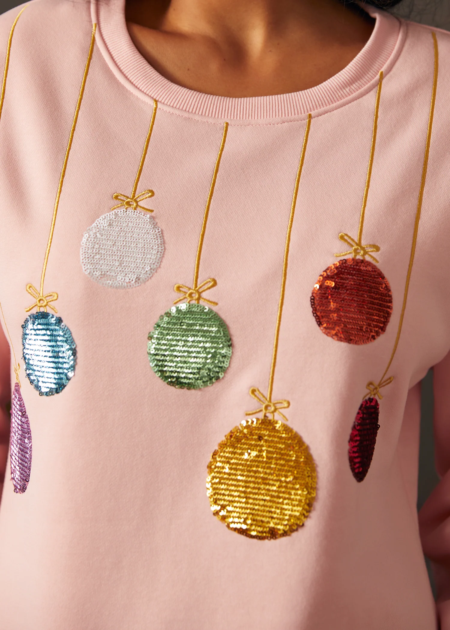 Festive Folly Ball Sweatshirt - Olabens