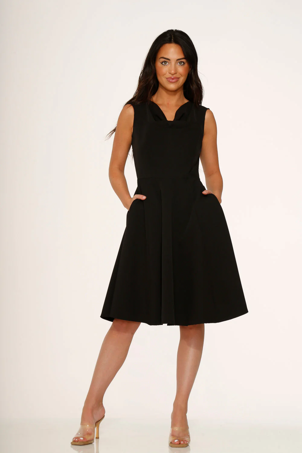 Black Swing Dress - Olabens