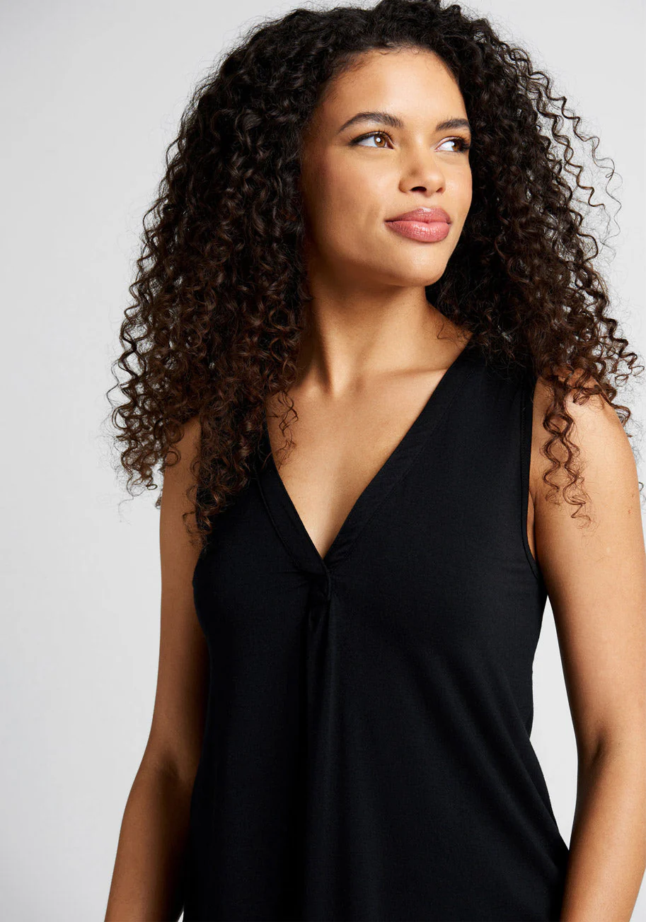 A Welcome Change Sleeveless Top - Olabens