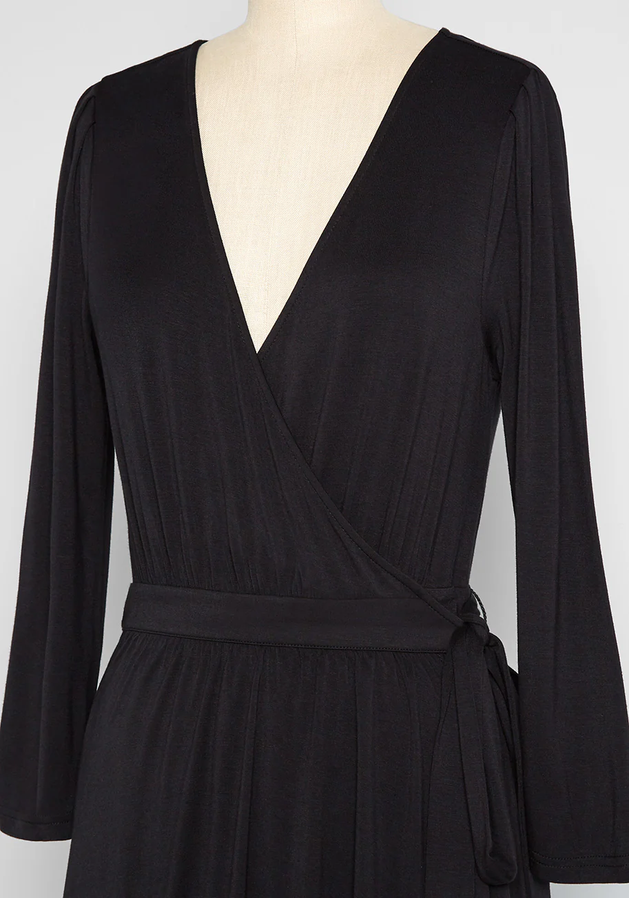 This Is My Moment Wrap Dress - Olabens