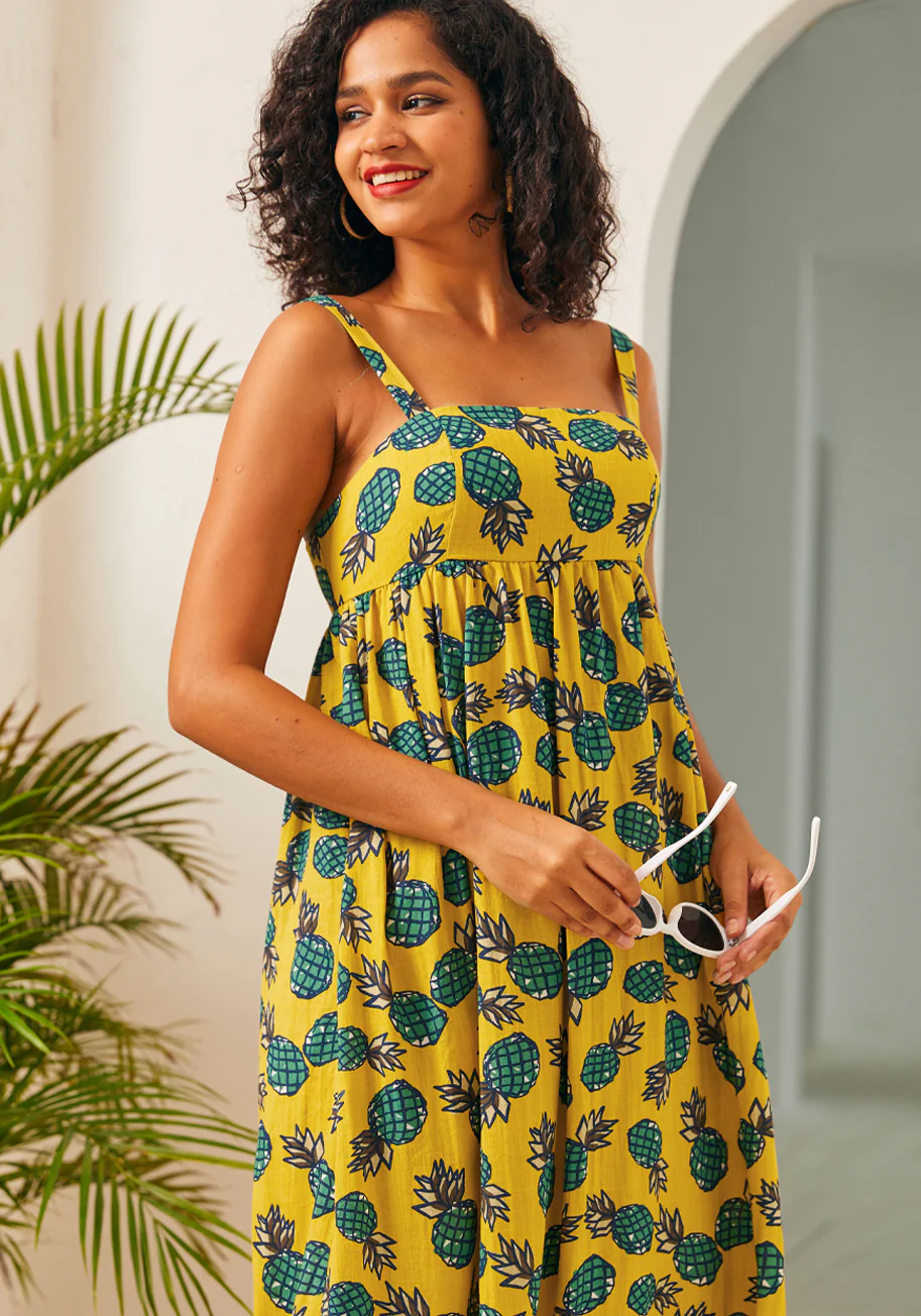 Enchanted Forest Maxi Dress - Olabens