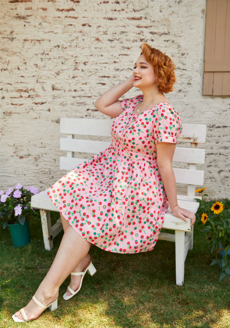 What's The Scoop? A-Line Dress - Olabens