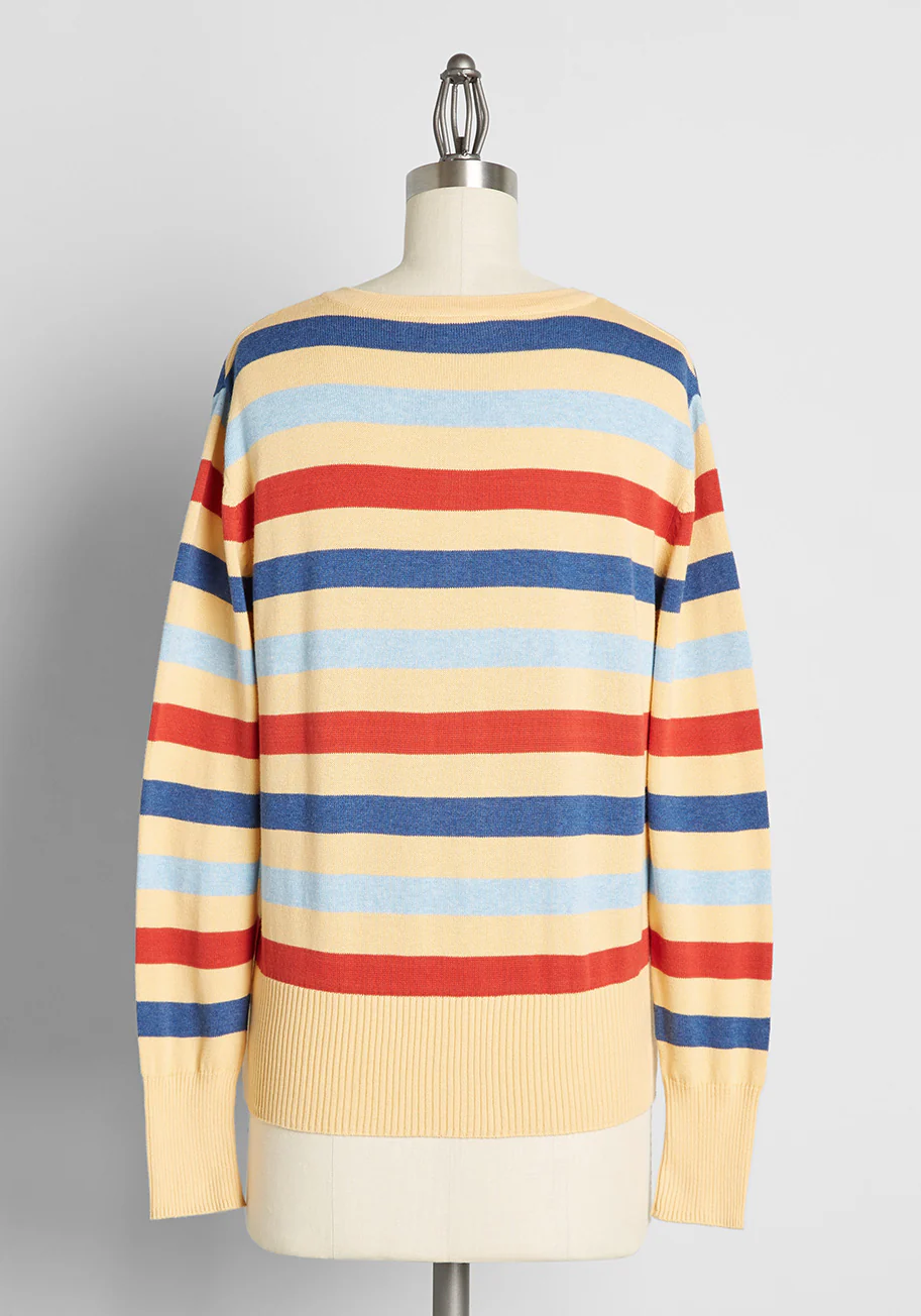 Hyped and Striped Cardigan - Olabens