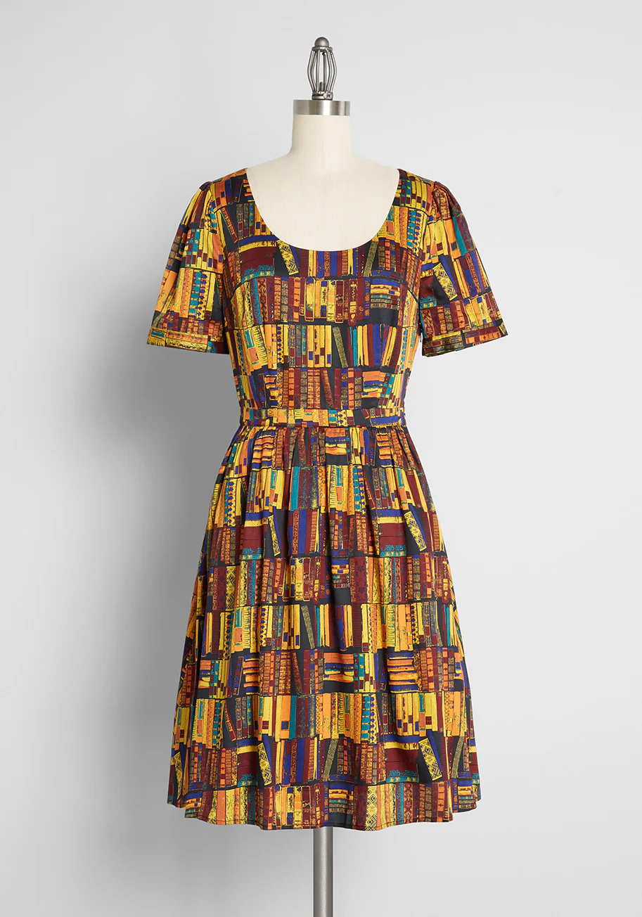 What's the Scoop? A-Line Dress - Olabens