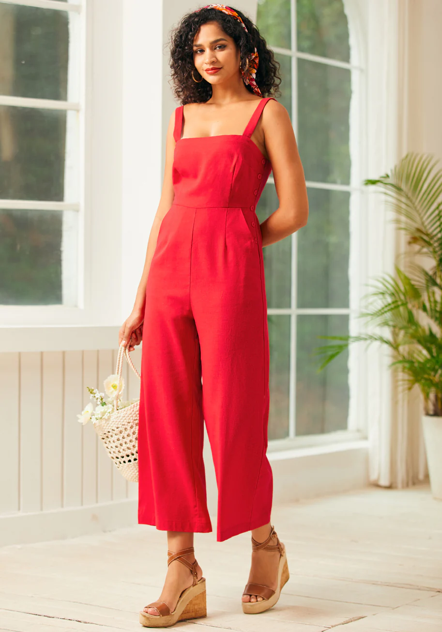 Funky Flare Jumpsuit - Olabens