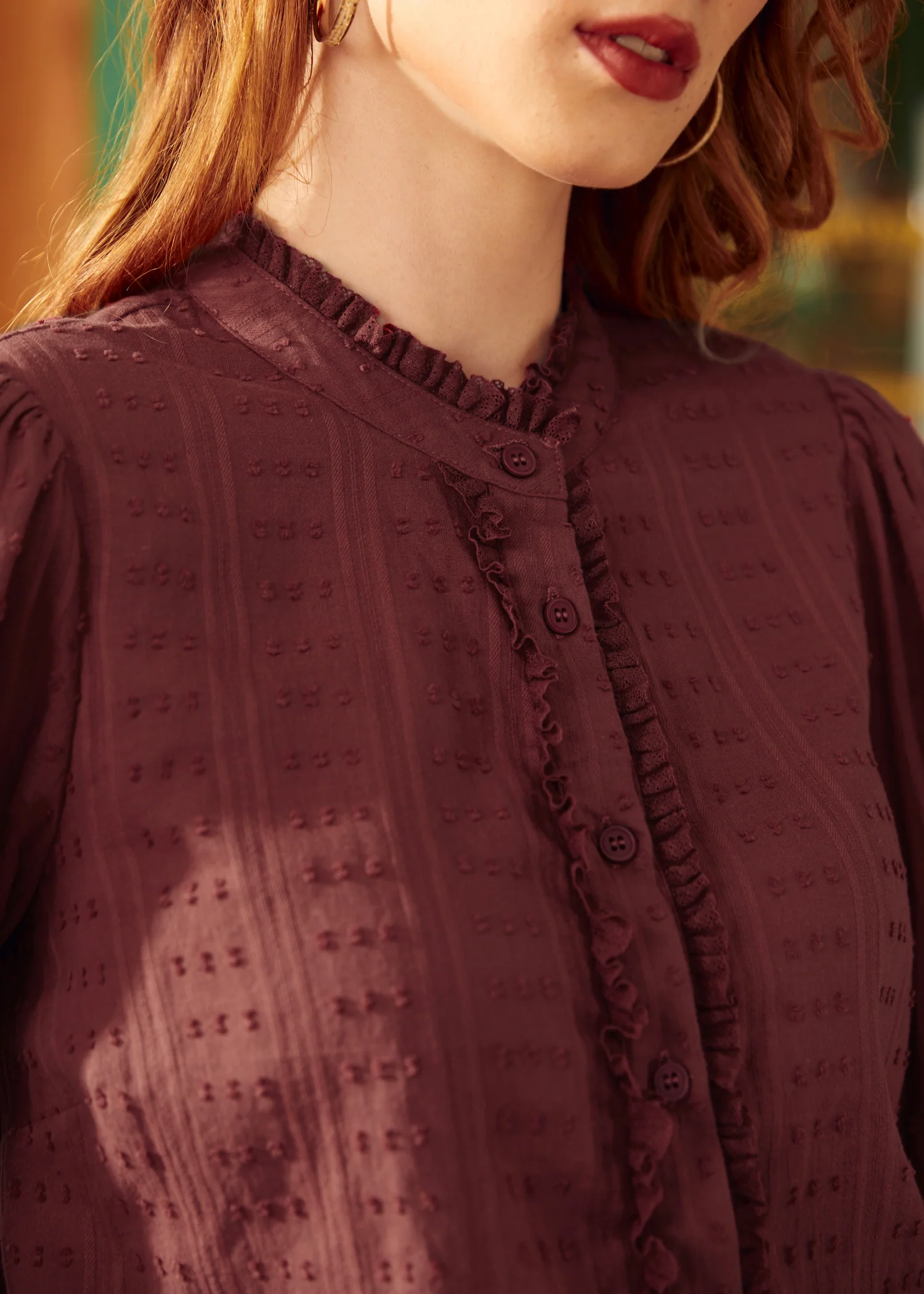 Go-Go Girl Ruffle Blouse - Olabens