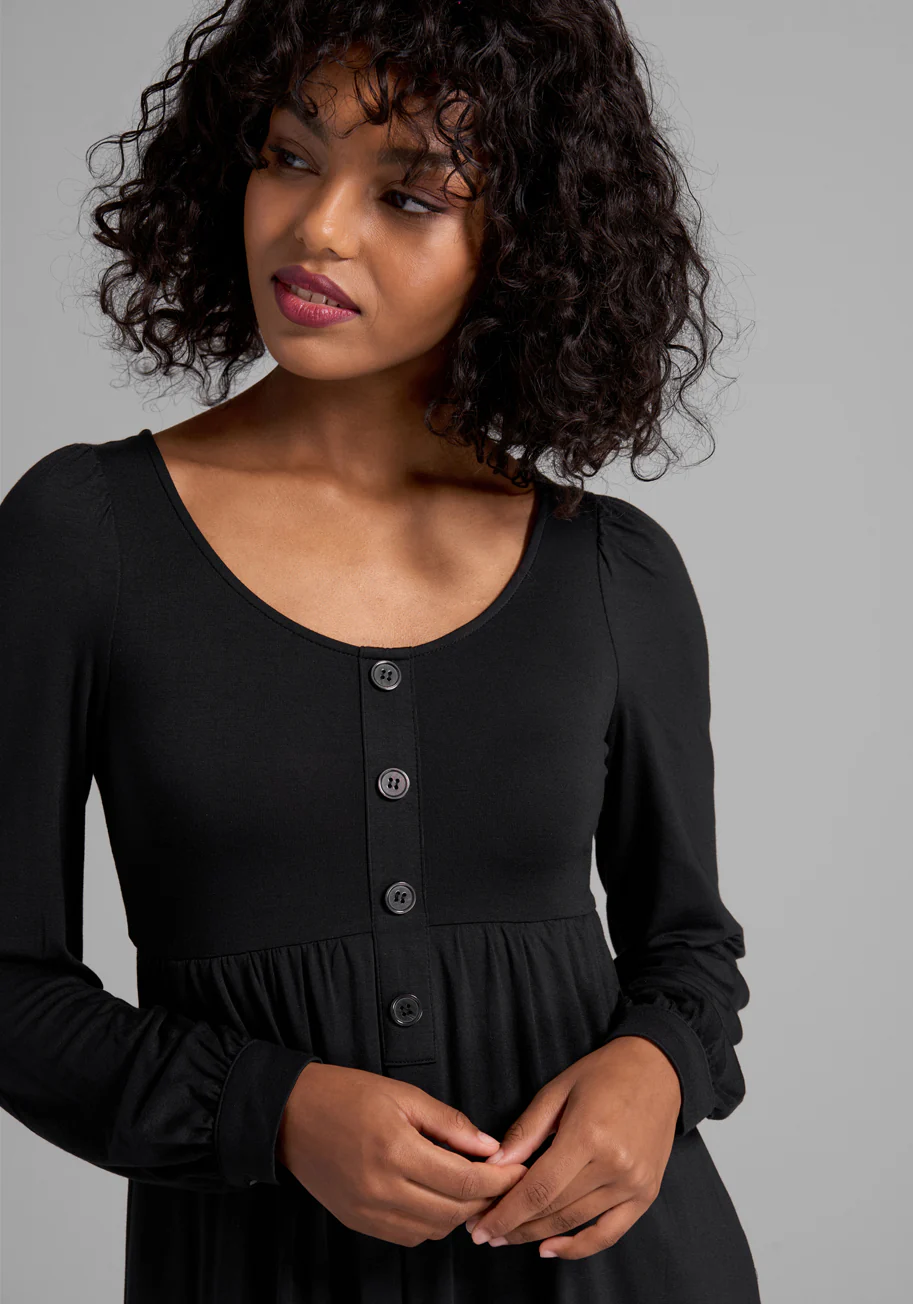 First Date, Can't Wait Babydoll Dress - Olabens
