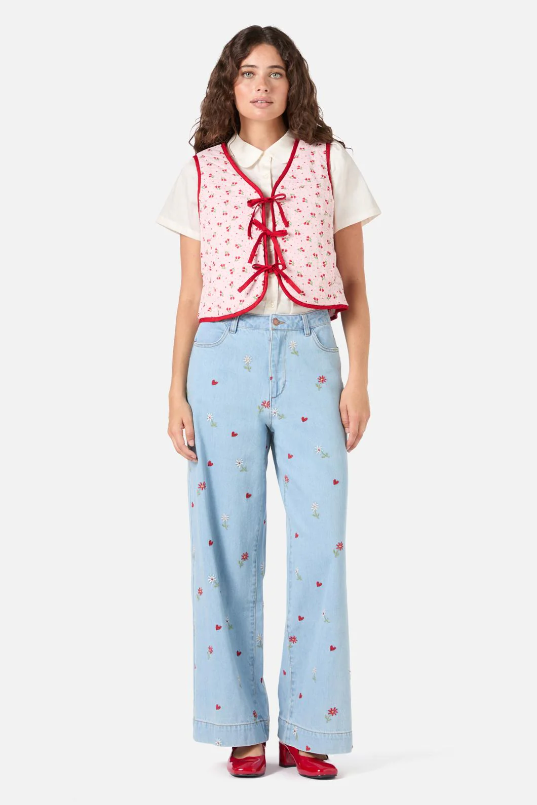 Patchwork Quilted Vest - Olabens