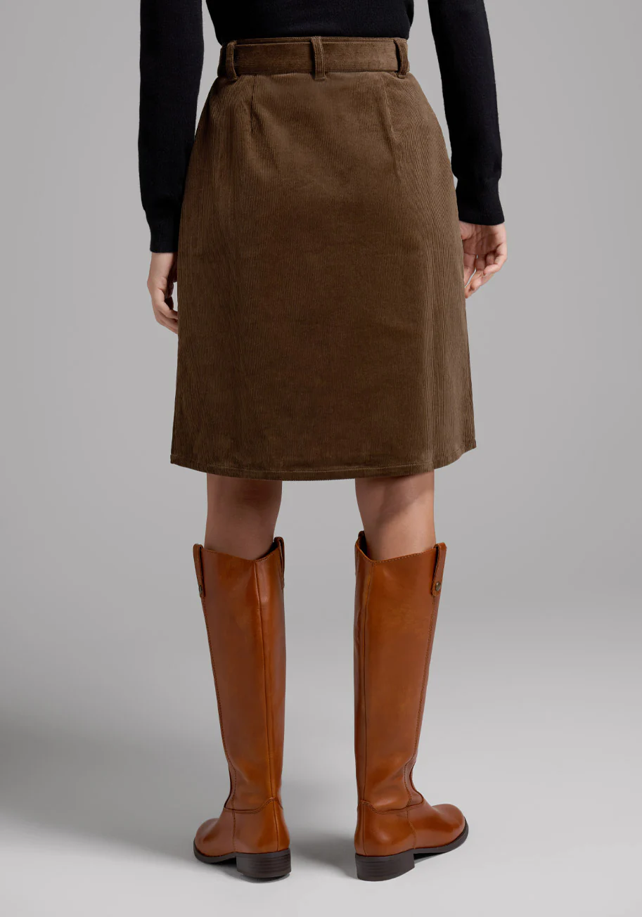 Girl Detective A-Line Skirt - Olabens