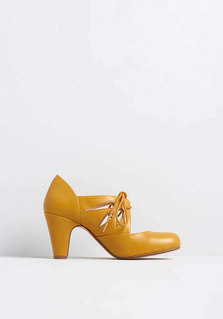Ongoing Edge Lace-Up Heel - Olabens