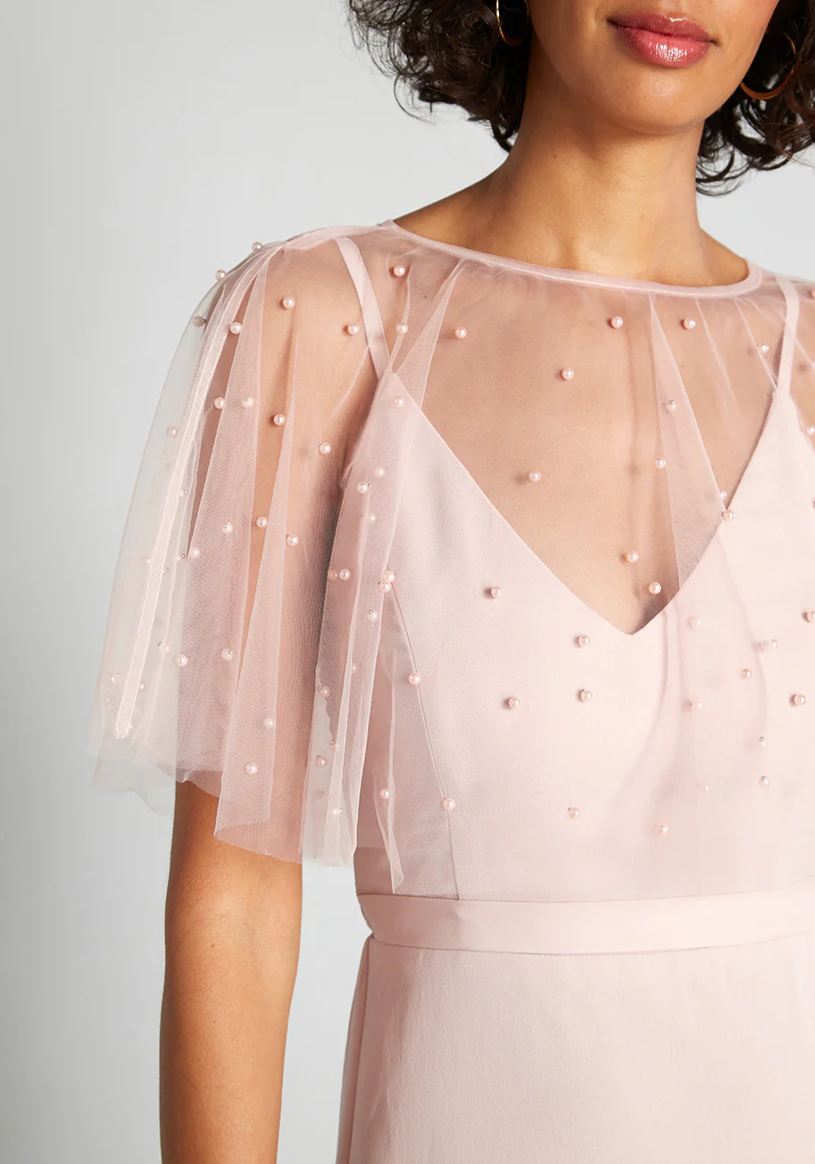 Misty Pink Perfection Maxi Dress - Olabens