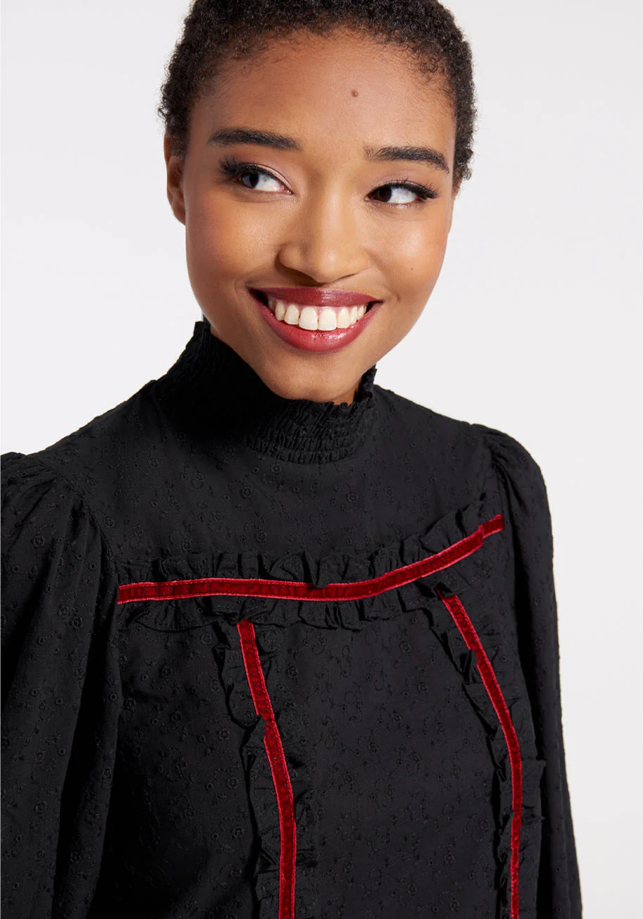 Victorian Murder Mystery Blouse - Olabens