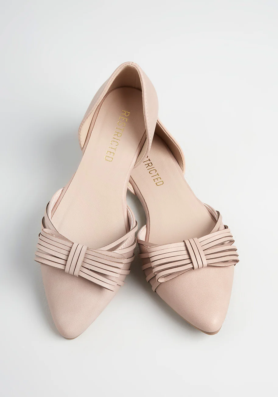 Strappy Makes Me Happy d'Orsay Flat - Olabens