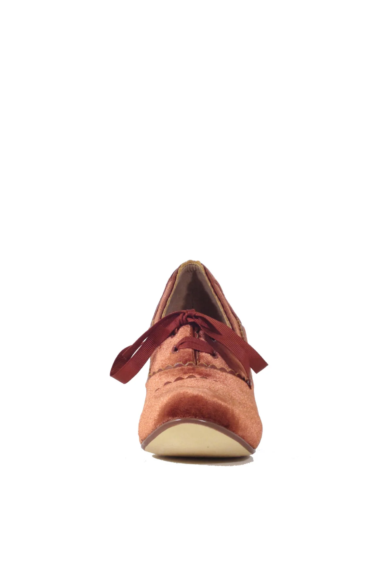 Madison Velvet Retro Heels - Olabens