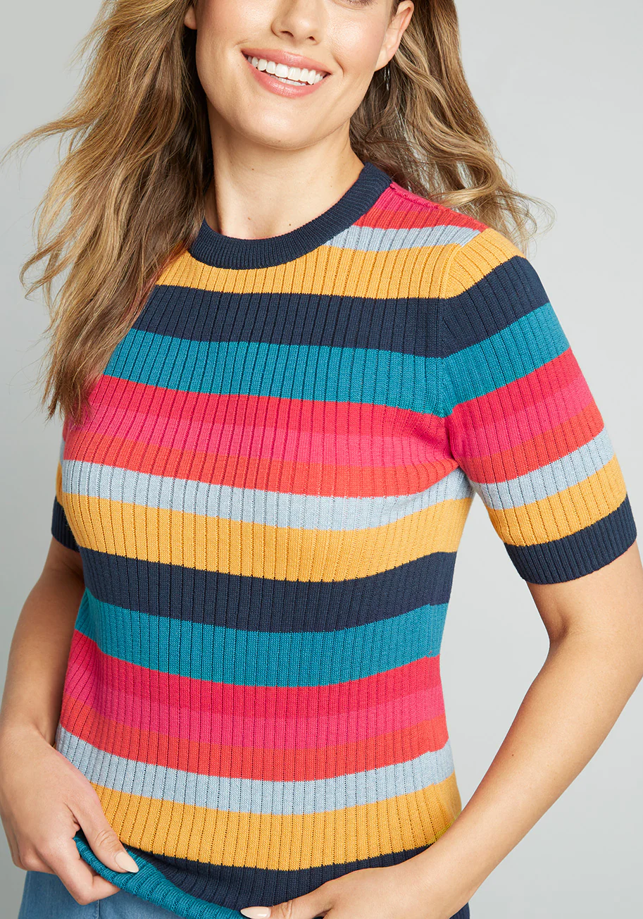 Another Bright Idea Knit Top - Olabens