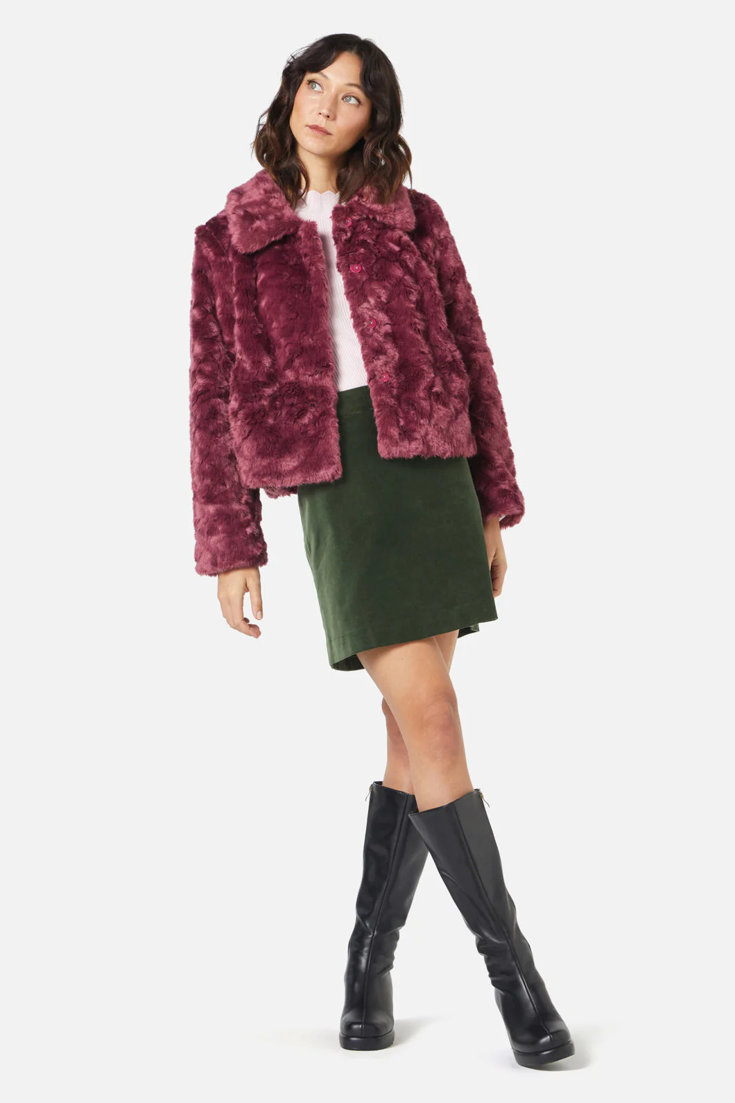 Tessa Fur Jacket - Olabens