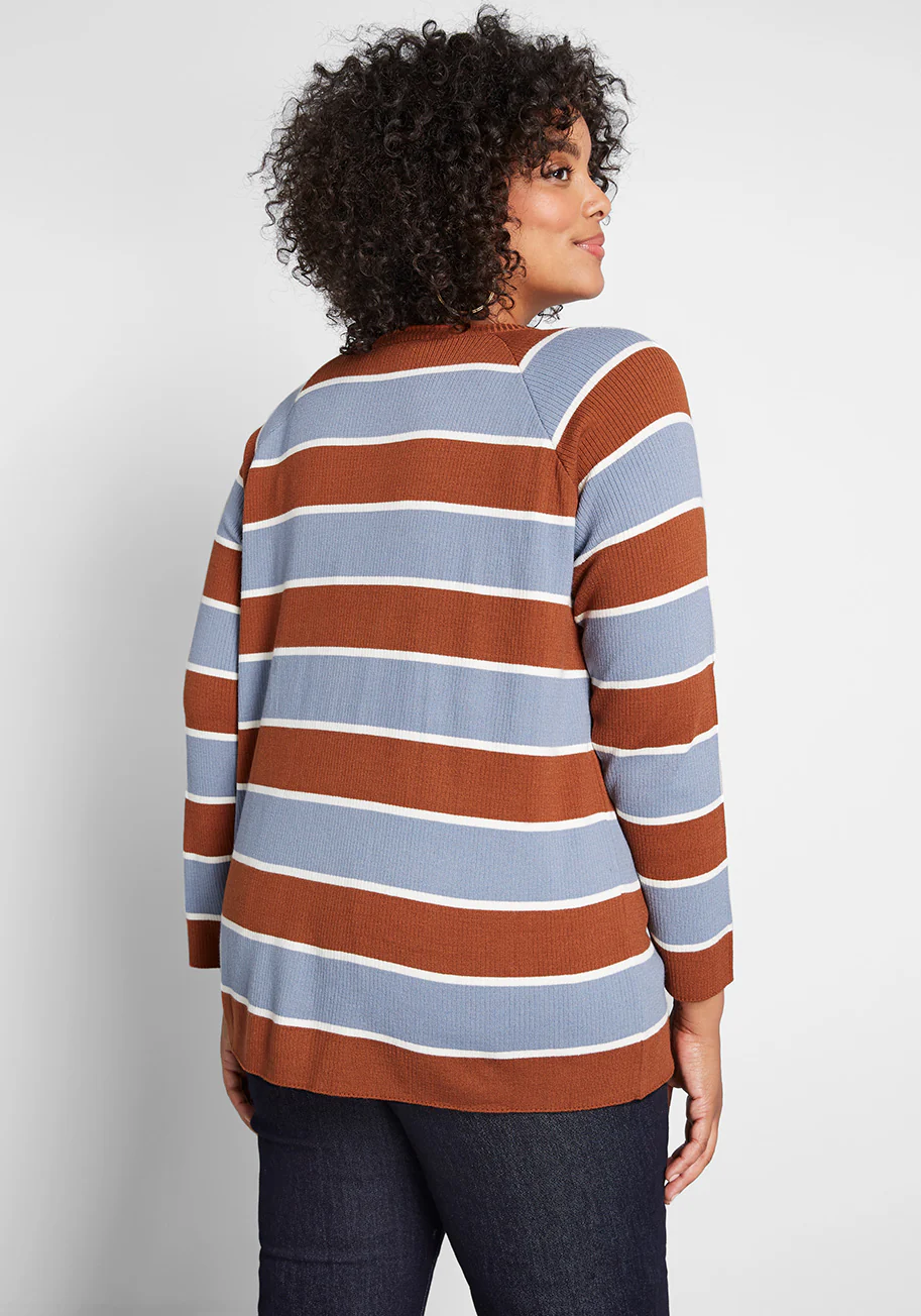 Casual Crush Ribbed Pullover Sweater - Olabens