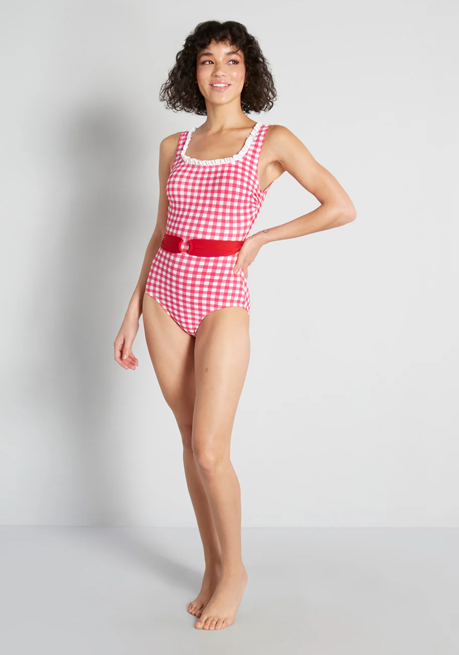The Peggy Sue One-Piece Swimsuit - Olabens