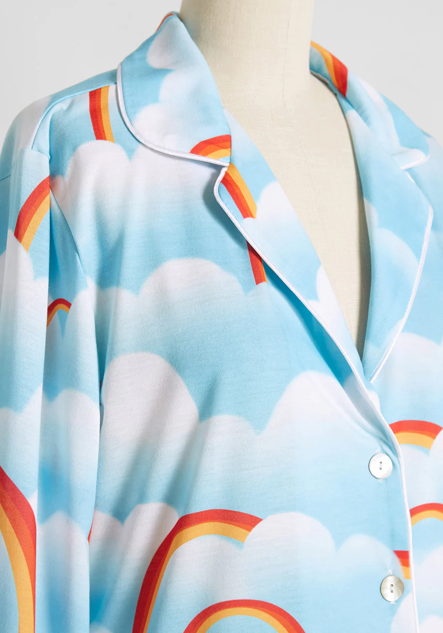 Rainbow Dream Connection Sleep Shirt - Olabens