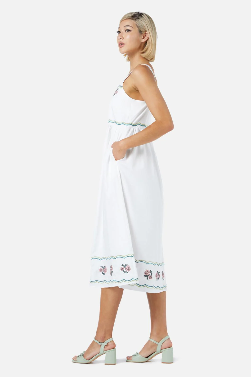 Renata Emb Dress - Olabens