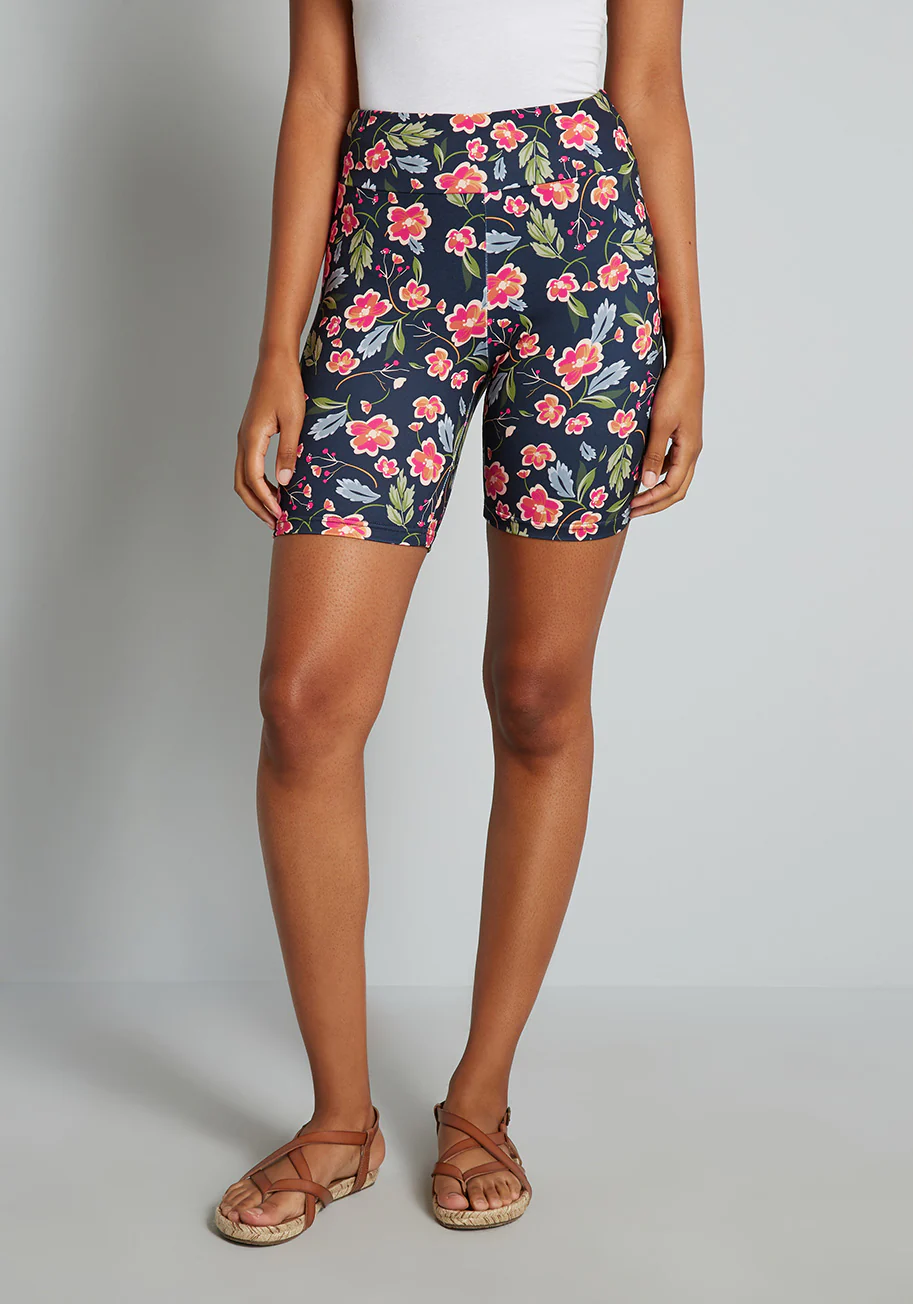 Blazing Cycling Trails Bike Shorts - Olabens
