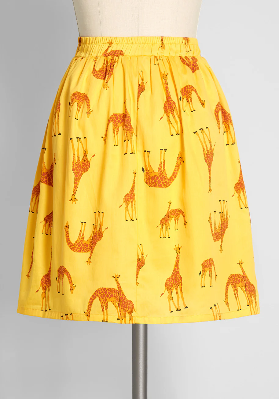 On My Wavelength Skater Skirt - Olabens