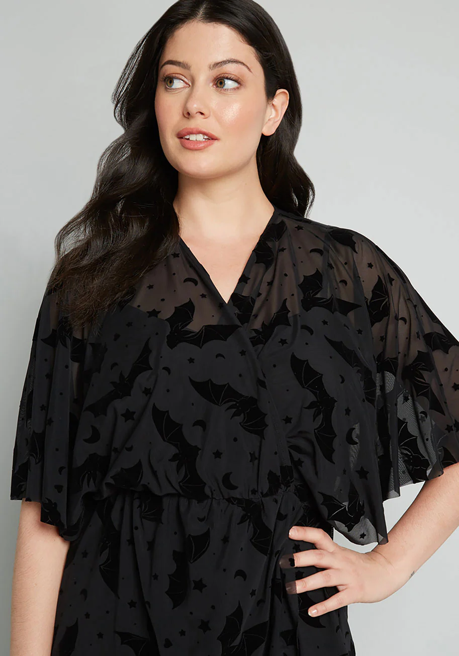 Dramatic Depths Velvet Dress - Olabens