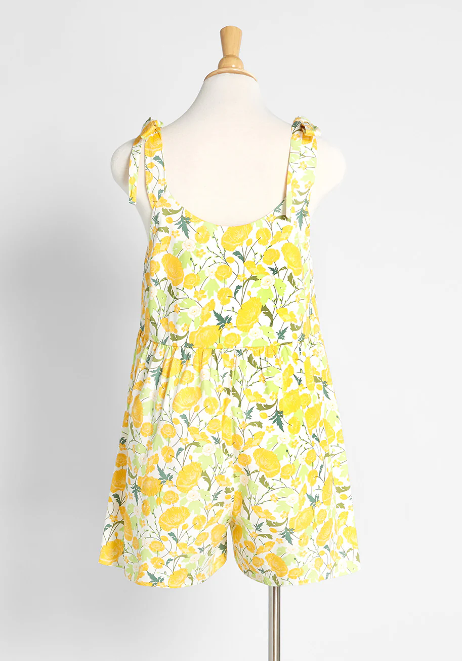 Mix it Up, Buttercup Romper - Olabens