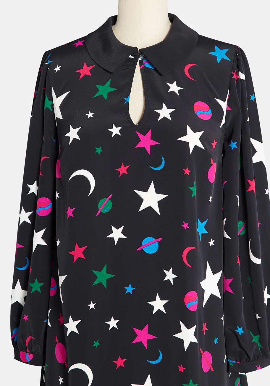 Captain Galactic Fantastic Shift Dress - Olabens