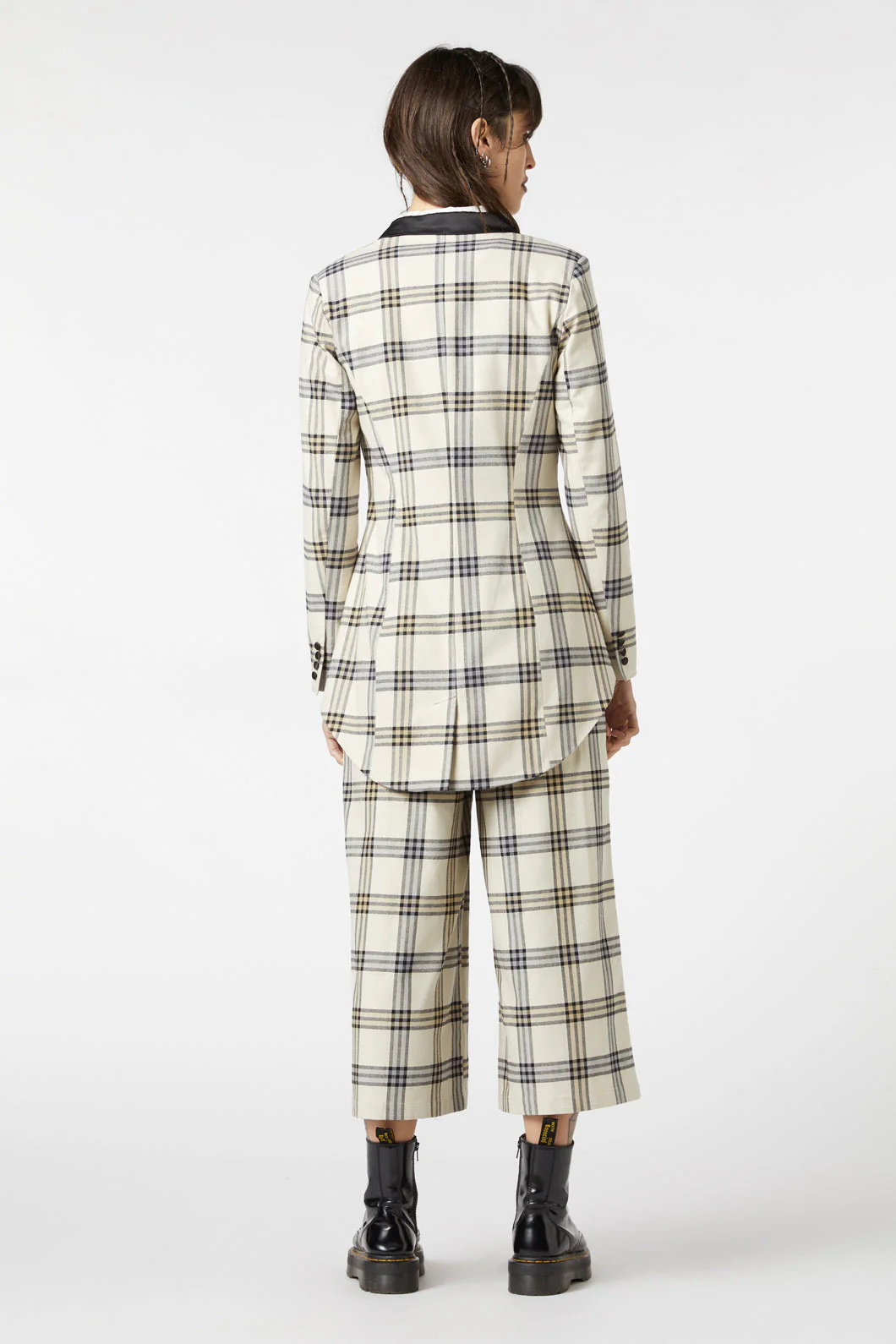 Crescent Tartan Tail Coat - Olabens