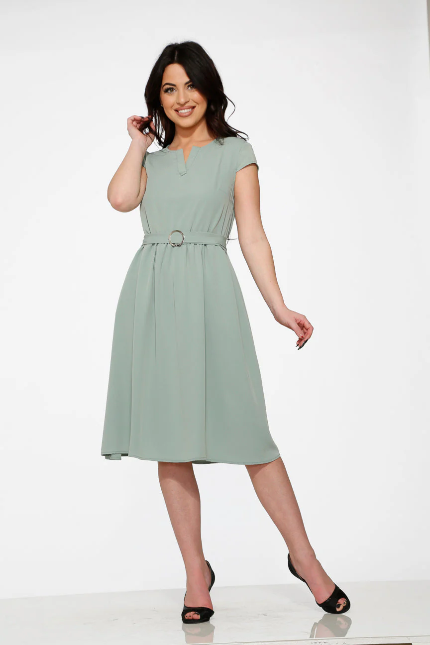 Aqua Swing Dress - Olabens