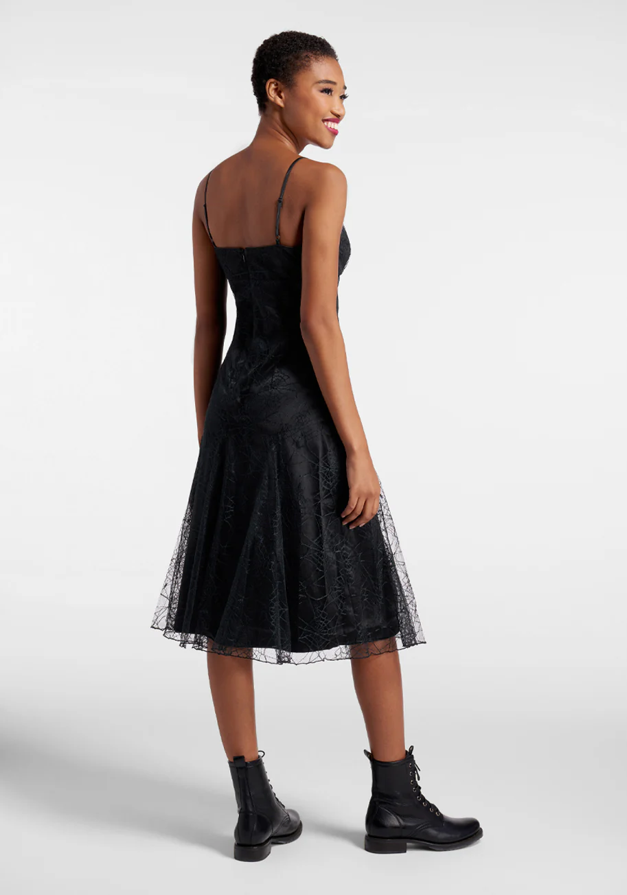 Dying to Meet You Midi Dress - Olabens