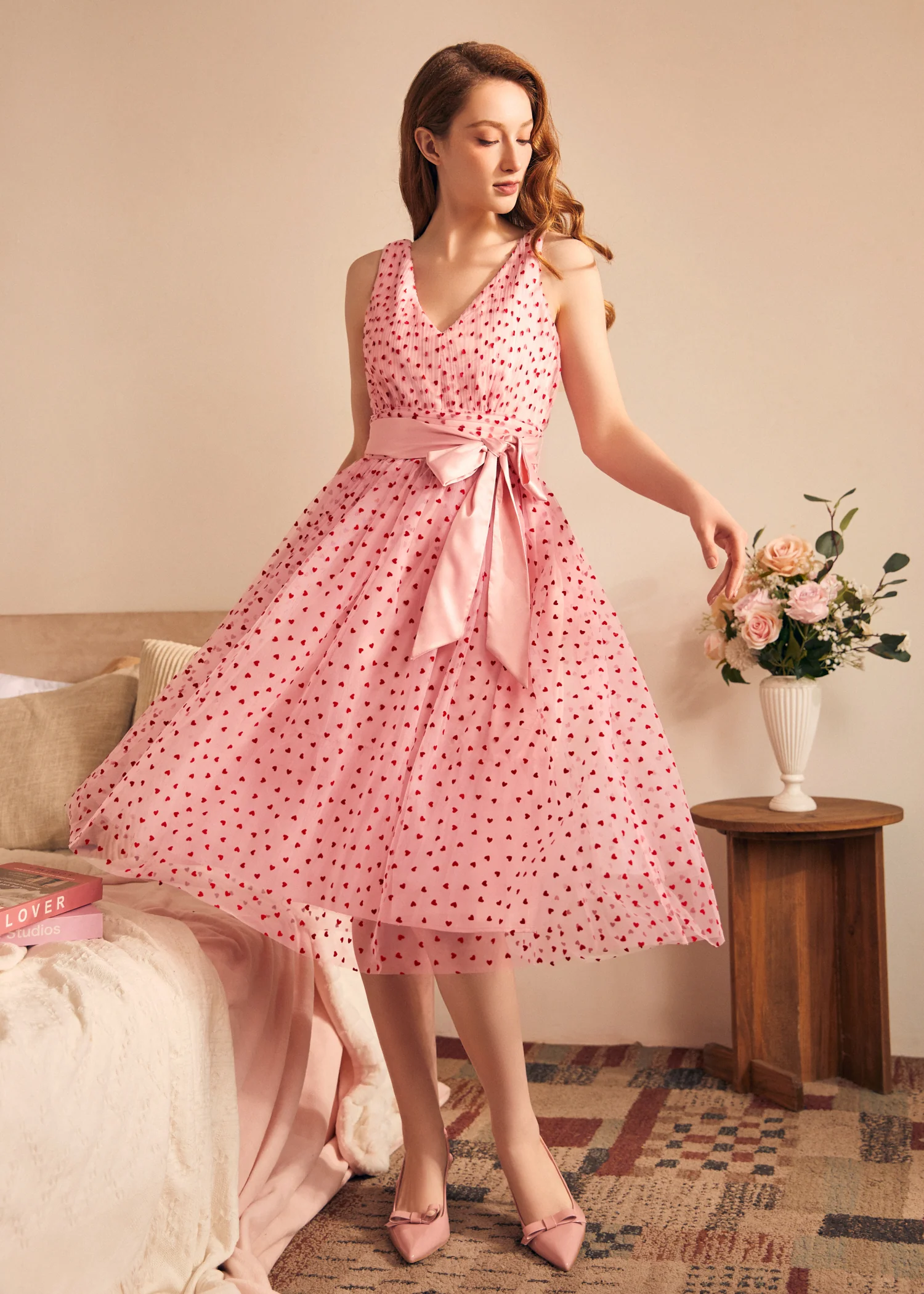Memory Lane Fit & Flare Dress - Olabens