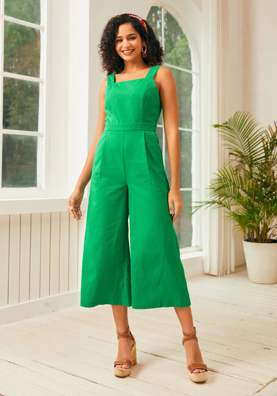 A Playful Bouquet Jumpsuit - Olabens