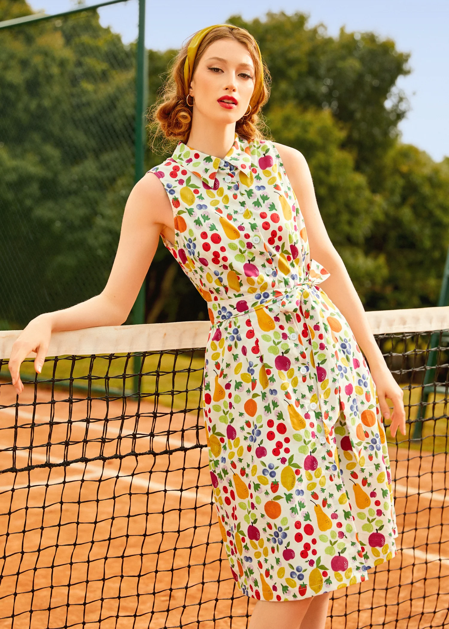 Swing and a Miss Shirt Dress - Olabens
