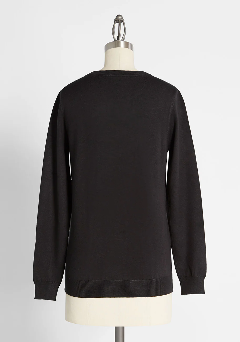 Charter School Long Sleeve Pullover Sweater - Olabens