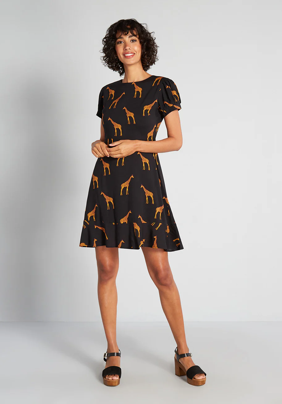 Sky-High Ambitions Mini Dress - Olabens