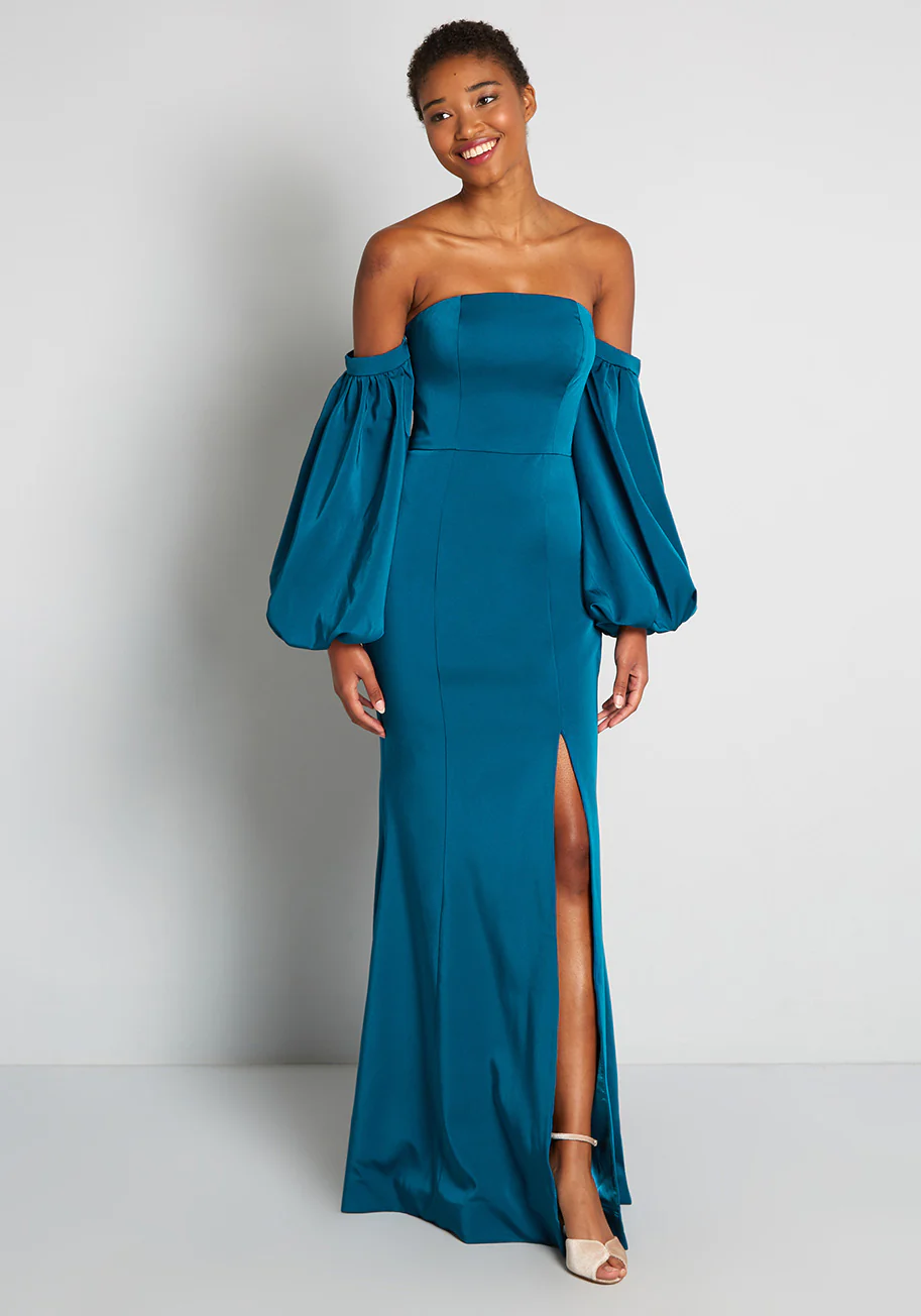 In Walked Elegance Maxi Dress - Olabens