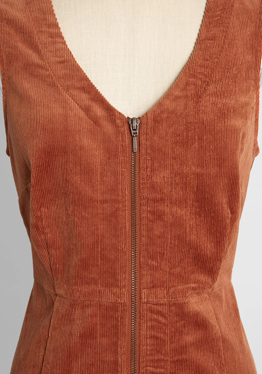 Isnyt x Princess Highway Corduroy Mini Dress - Olabens
