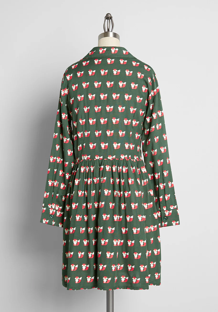 Proportions For Foxes Shirt Dress - Olabens