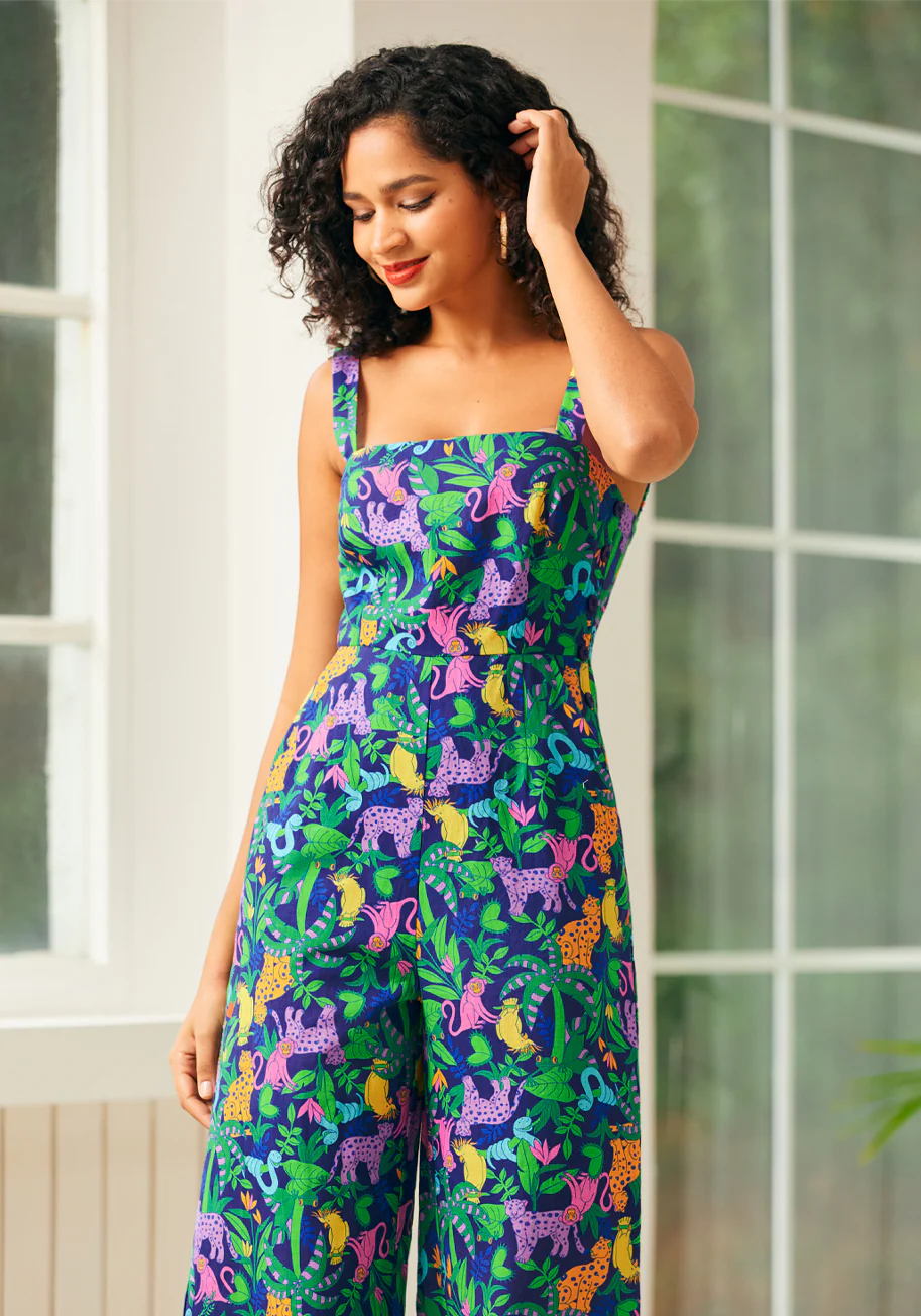 Funky Flare Jumpsuit - Olabens