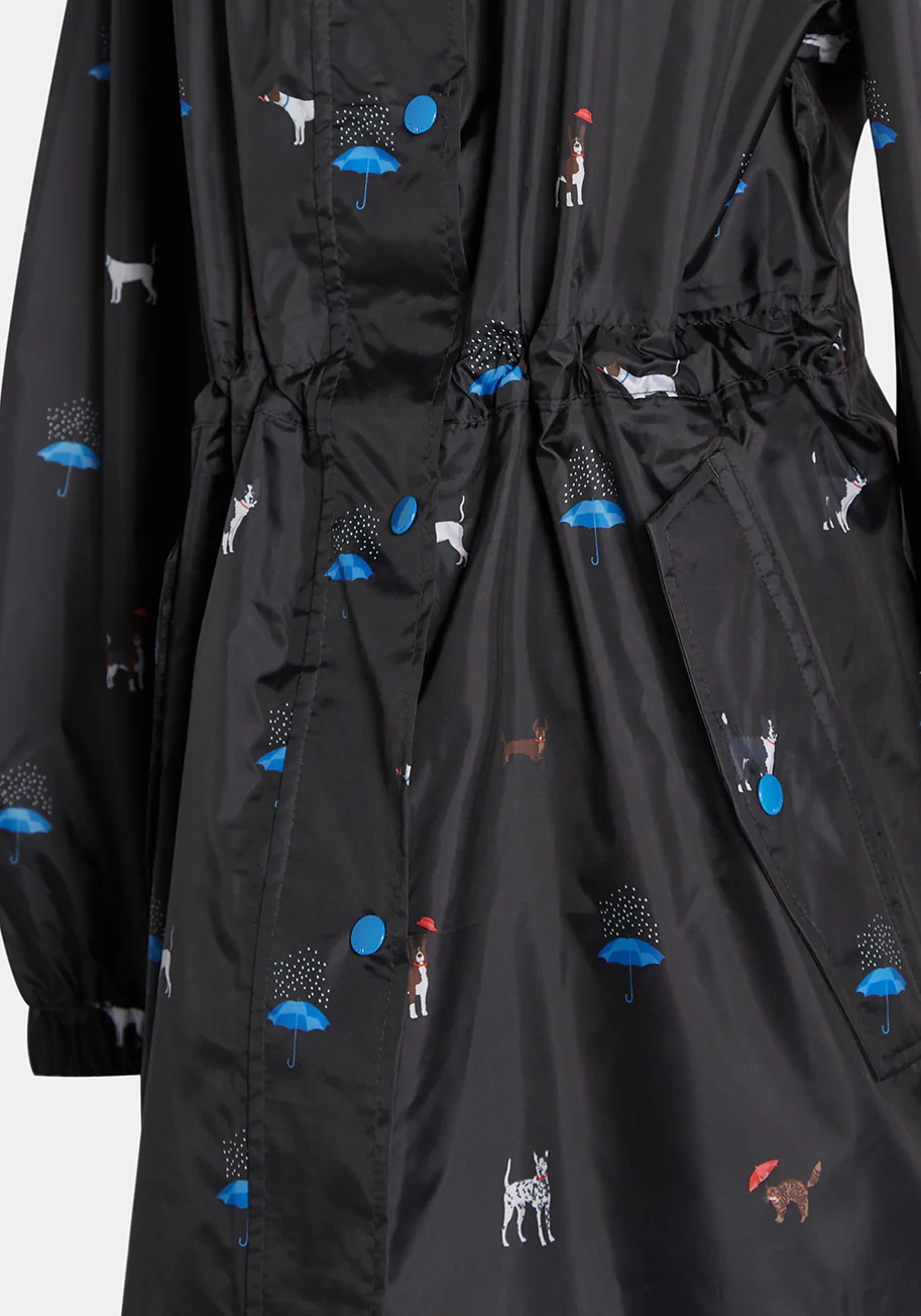 Pouring Cats and Dogs Rain Jacket - Olabens